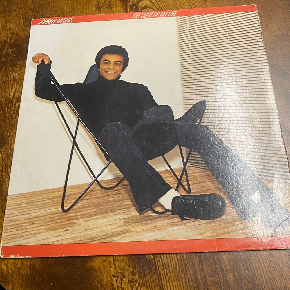 Johnny Mathis You Light Up My Life Vinyl LP 1978 Columbia Records JC 35259